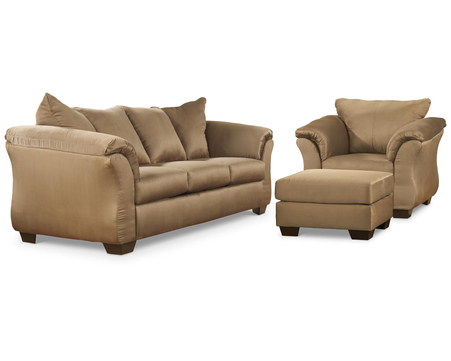 Darcy Sofa Sleeper, Chair, and Ottoman