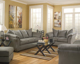 Sofá, loveseat, silla y otomana Darcy