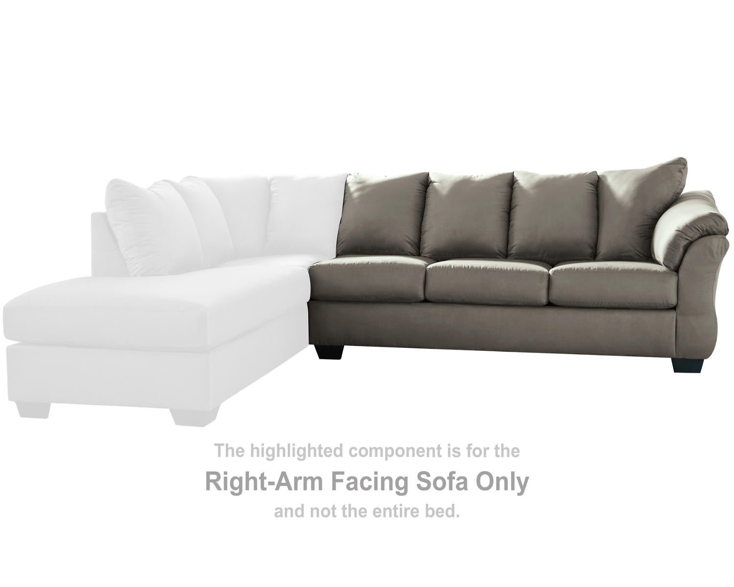Darcy Right-Arm Facing Sofa