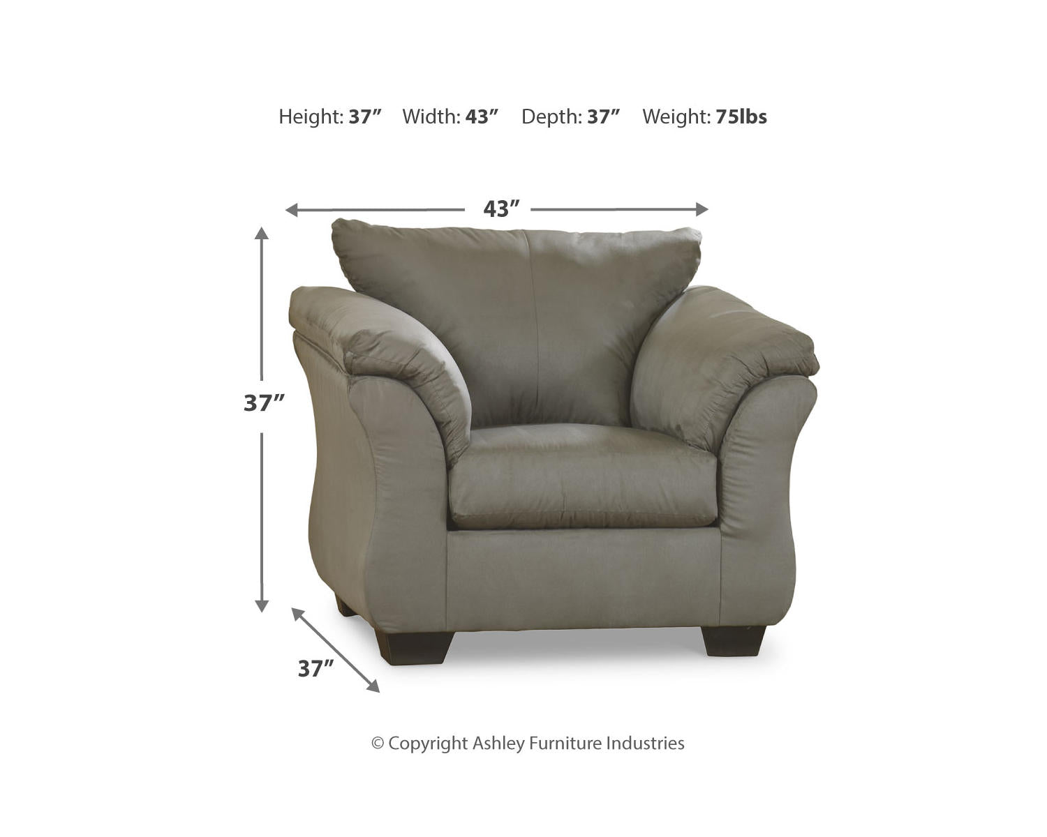 Darcy Sofa, Chair and Ottoman