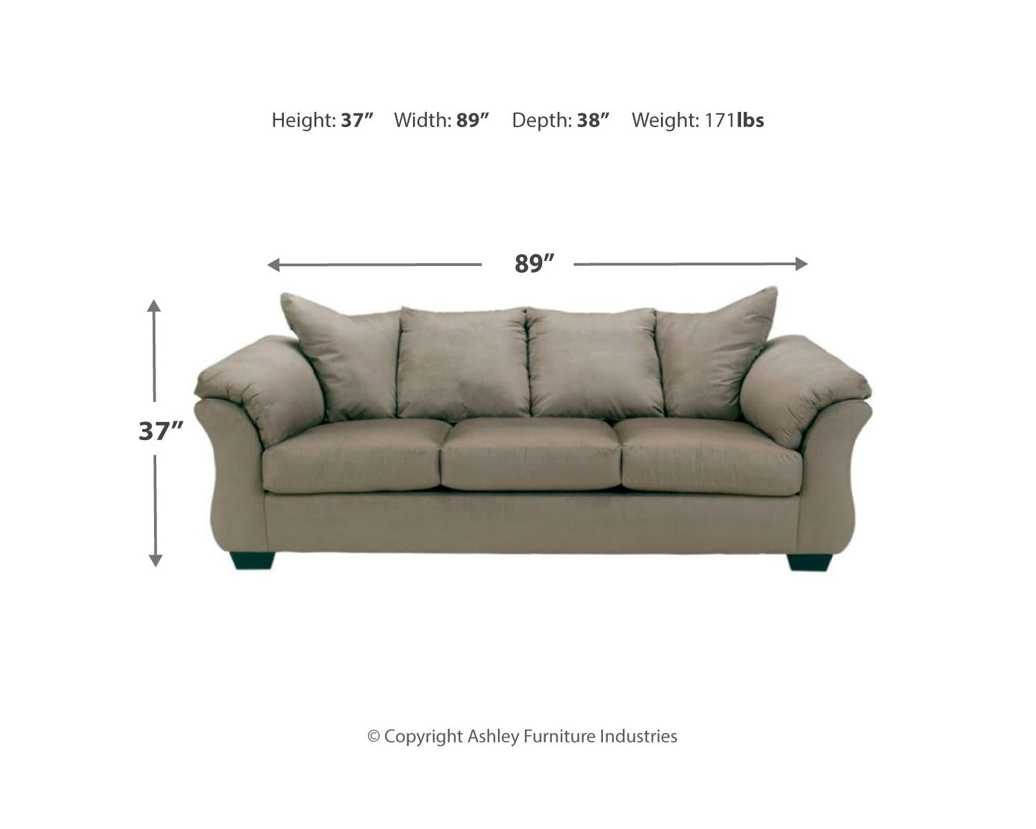 Darcy Sofa, Loveseat and Recliner