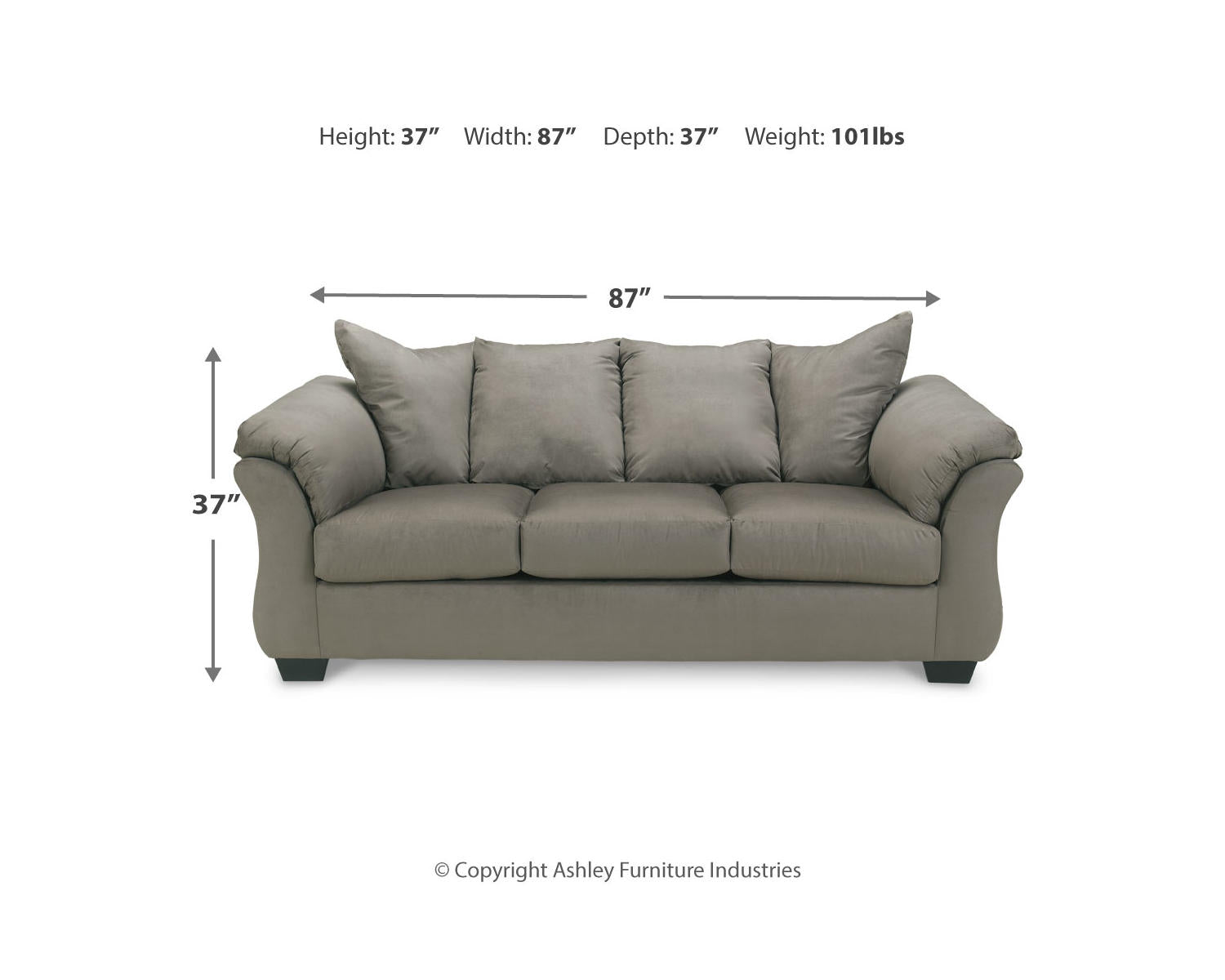 Darcy Sofa, Loveseat and Recliner