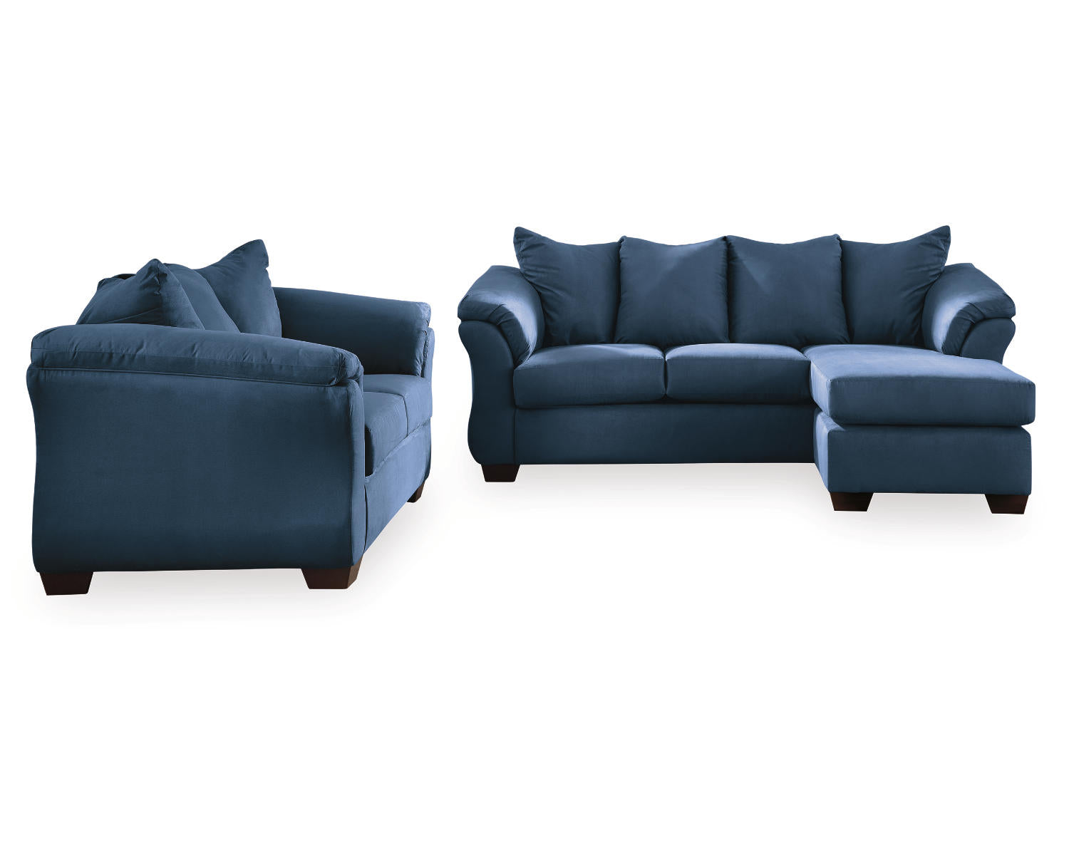 Darcy Sofa Chaise and Loveseat