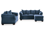Darcy Sofa Chaise and Loveseat