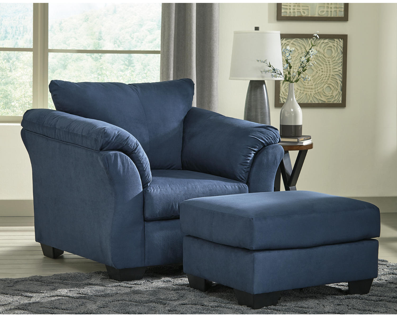 Darcy Chair and Ottoman
