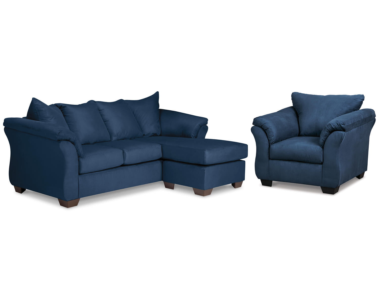 Darcy Sofa Chaise with Chair