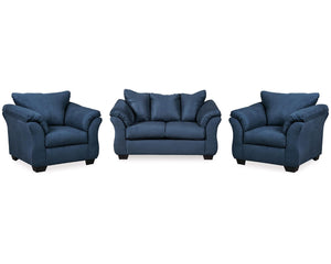 Loveseat Darcy y 2 sillas