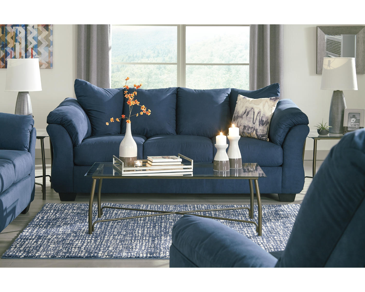 Darcy Sofa and Recliner