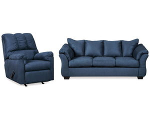 Sofá y sillón reclinable Darcy