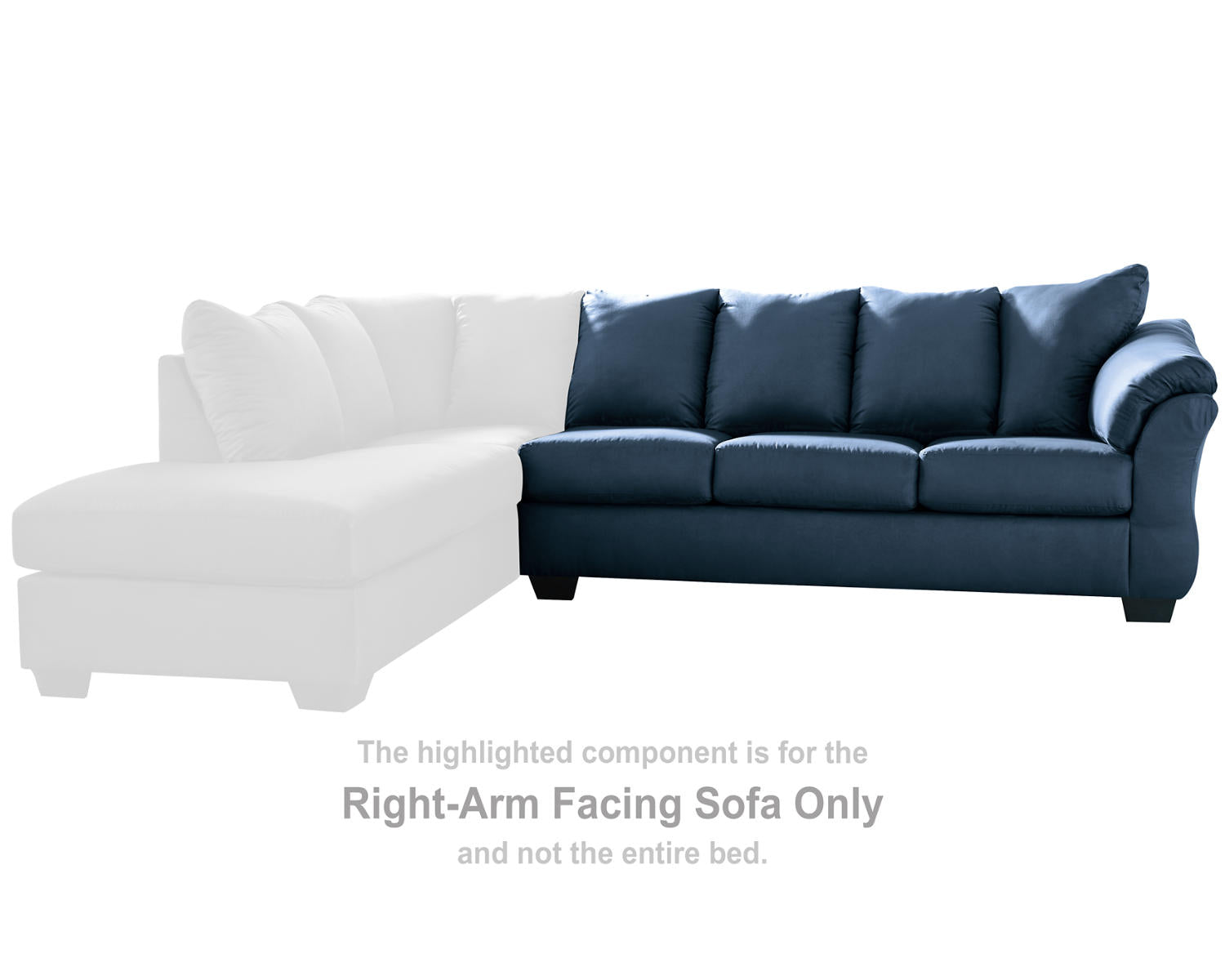 Darcy Right-Arm Facing Sofa