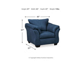 Loveseat Darcy y 2 sillas