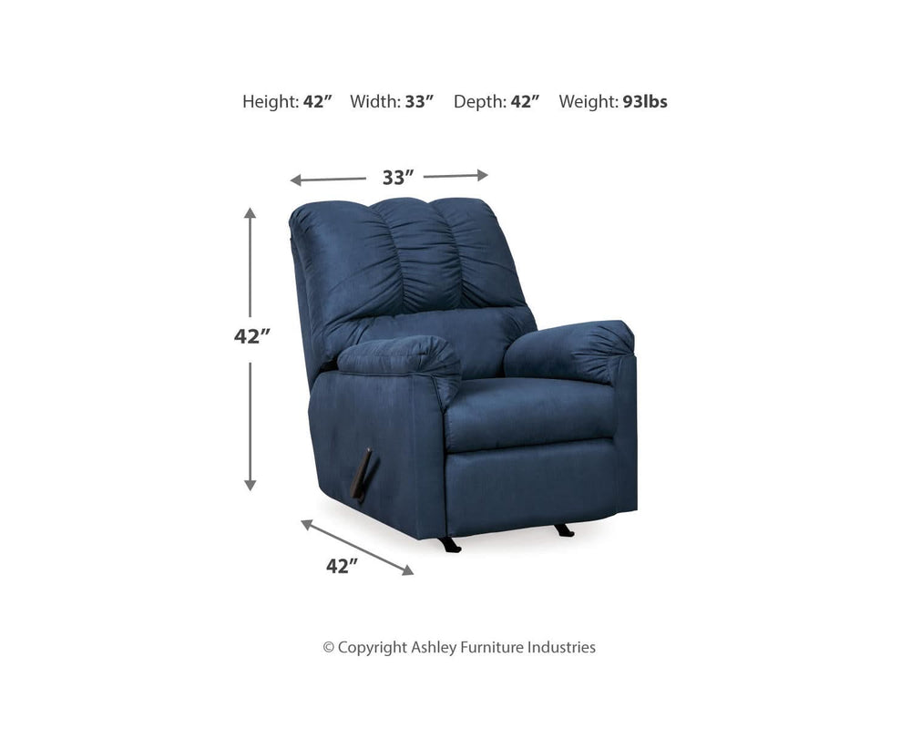 Sofá y sillón reclinable Darcy