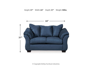 Loveseat Darcy y 2 sillas