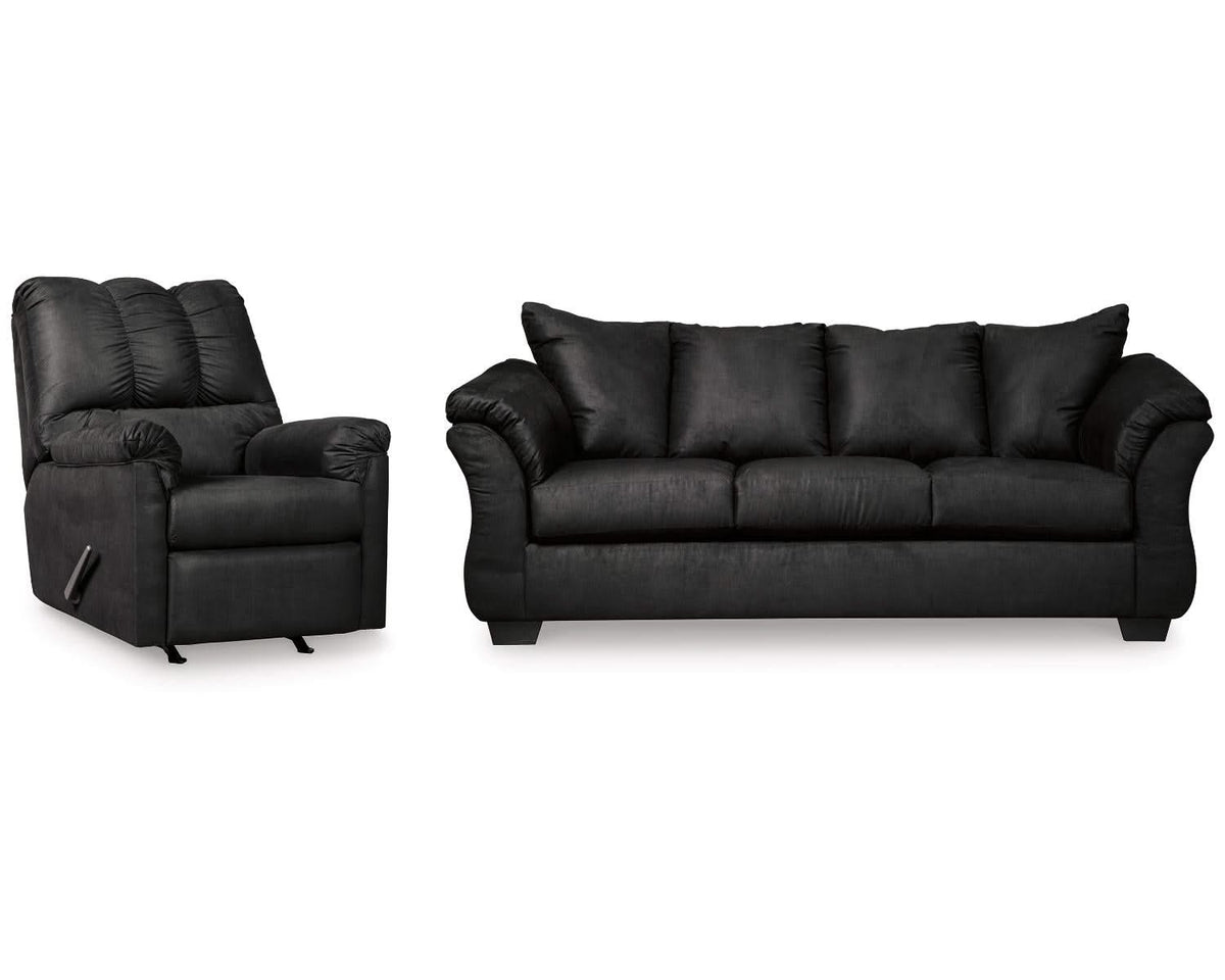 Sofá y sillón reclinable Darcy