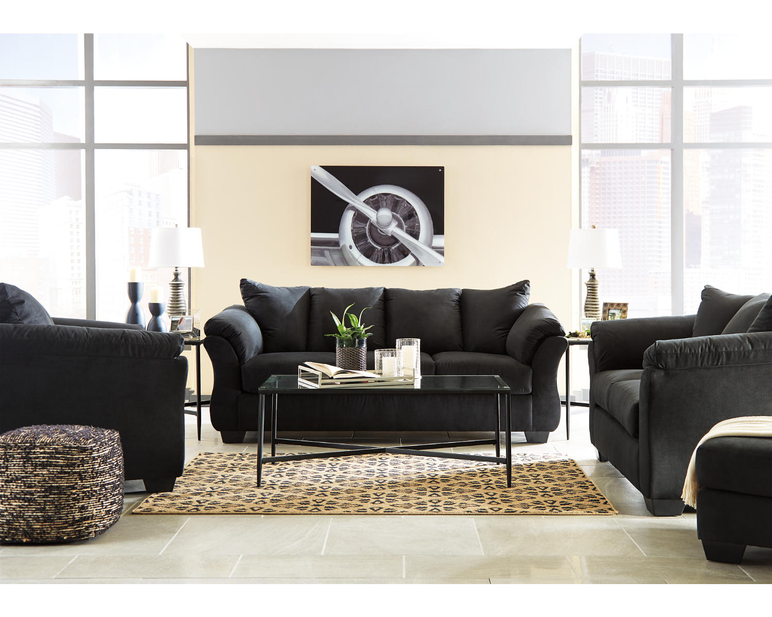 Darcy Sofa, Loveseat, Chair and Ottoman