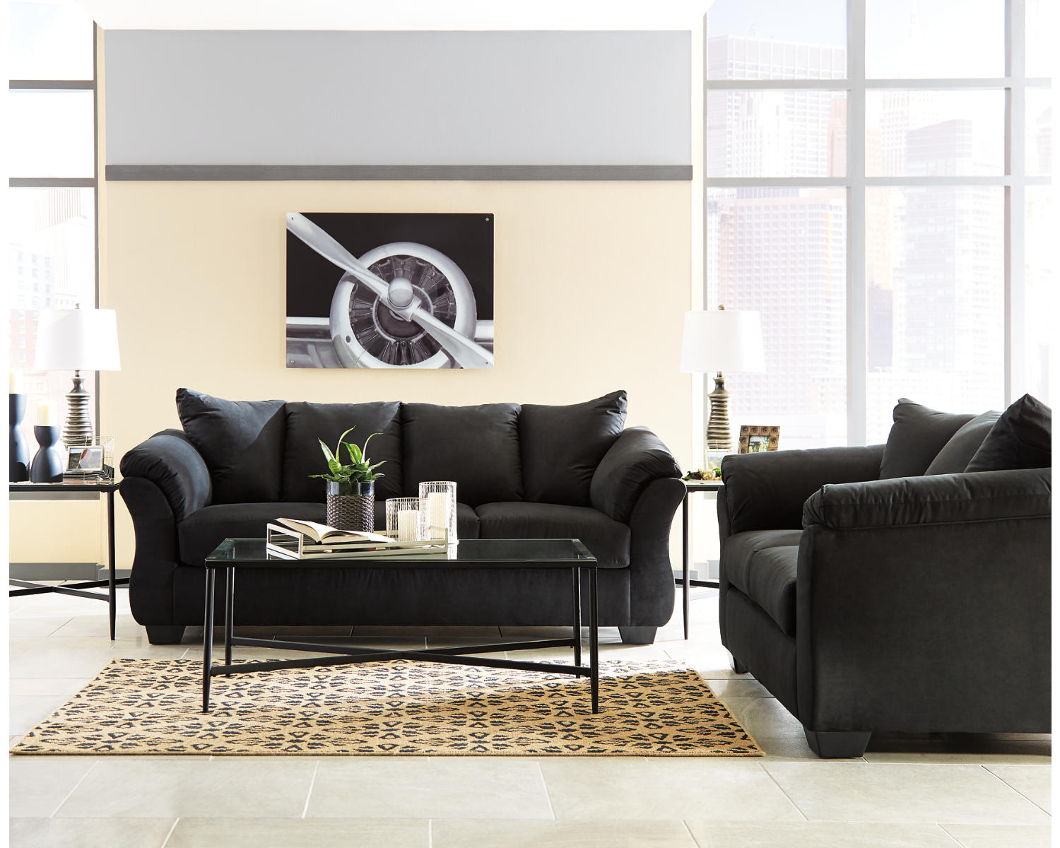 Darcy Sofa and Loveseat