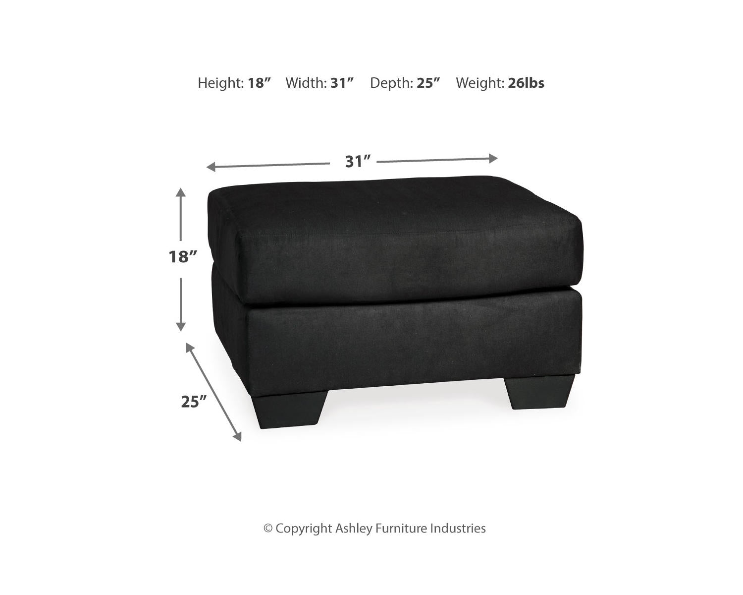 Darcy Sofa and Ottoman