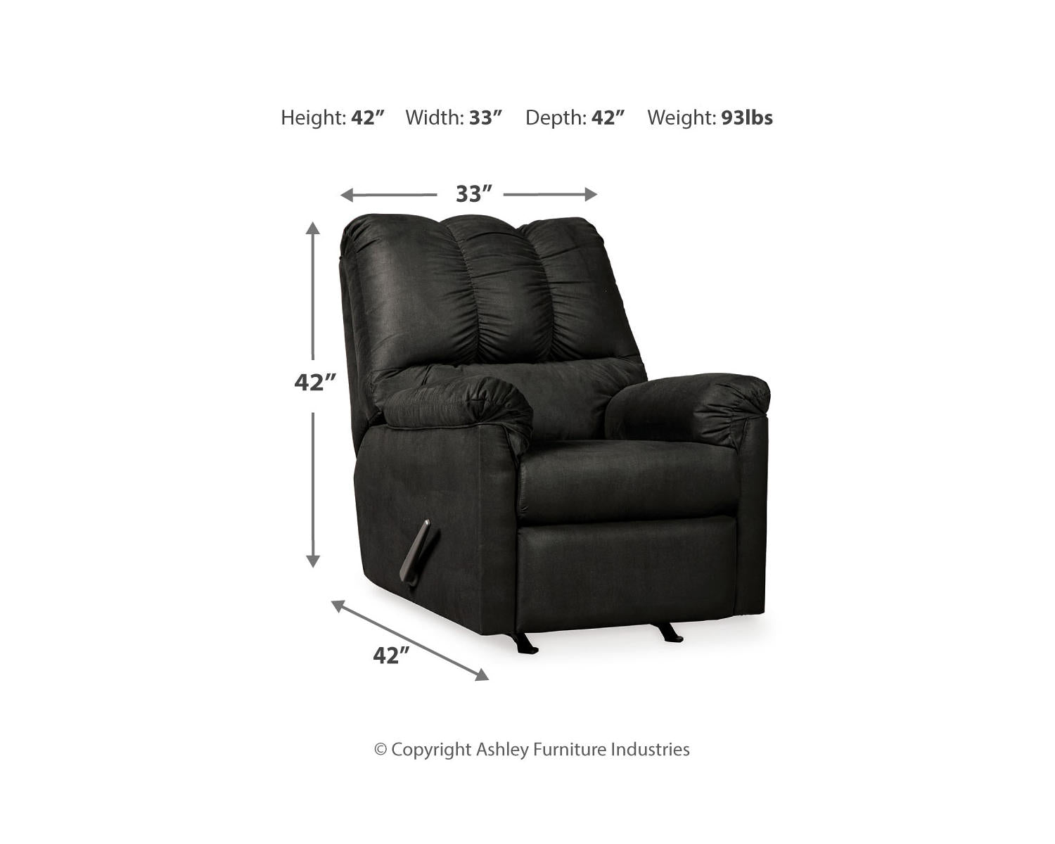 Darcy Loveseat and 2 Recliners