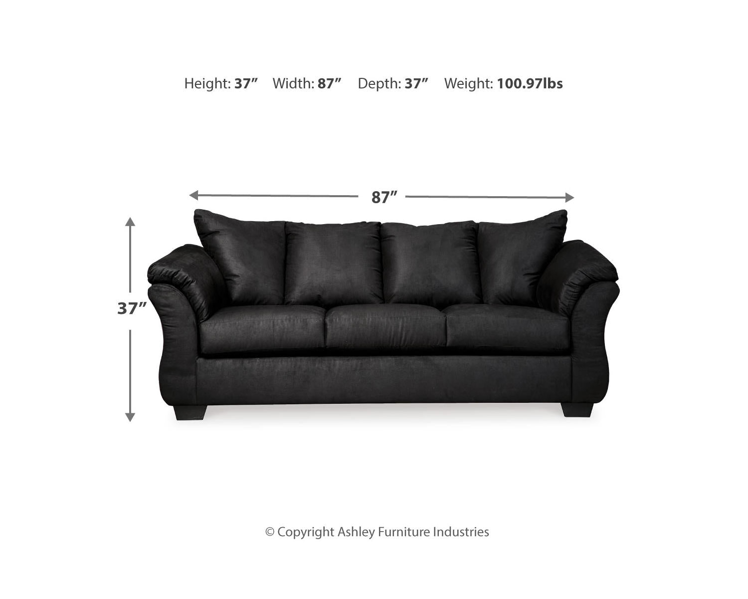 Darcy Sofa, Loveseat and Recliner