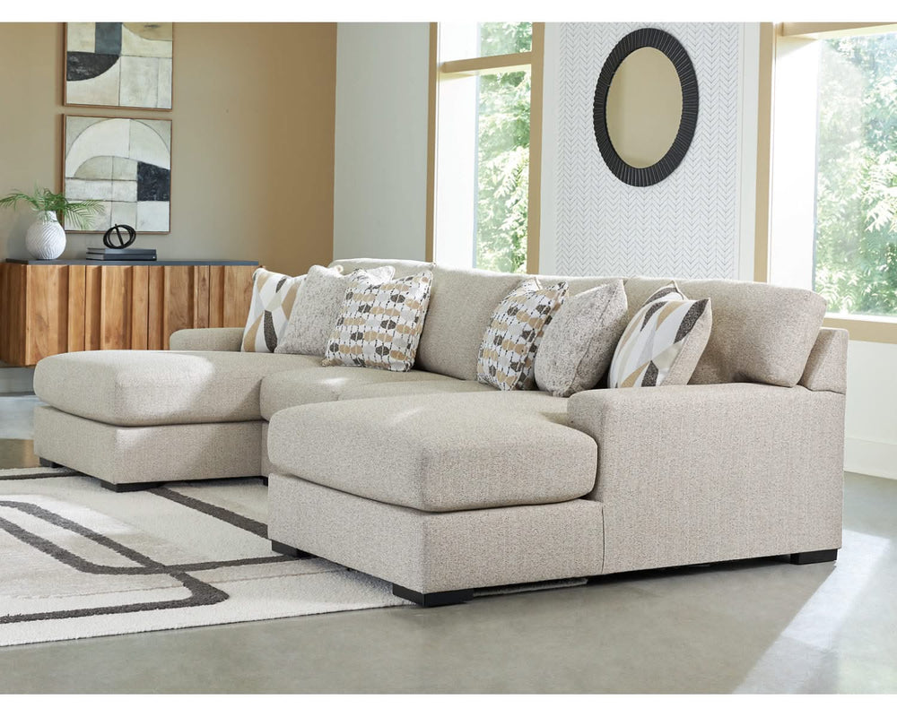 Seccional de 3 piezas con chaise longue doble Laurelgrove