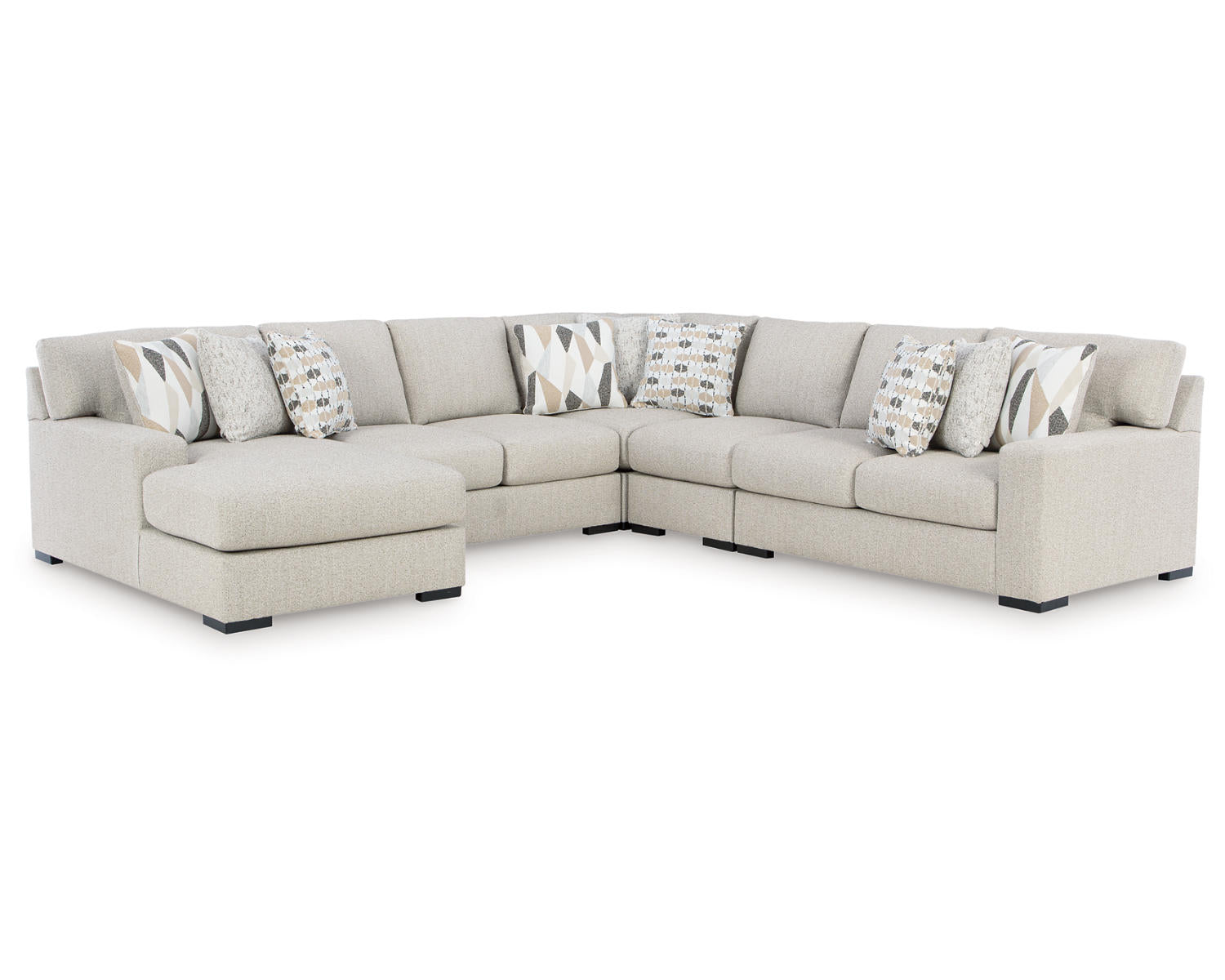 Laurelgrove 5-Piece Sectional with Chaise