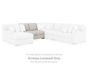 Laurelgrove Armless Loveseat