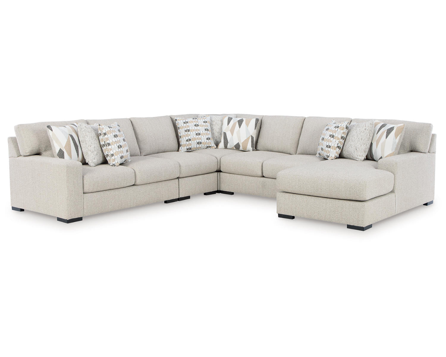 Laurelgrove 5-Piece Sectional with Chaise