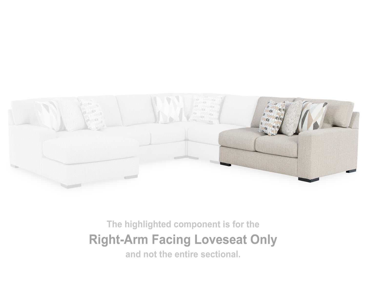 Laurelgrove Right-Arm Facing Loveseat