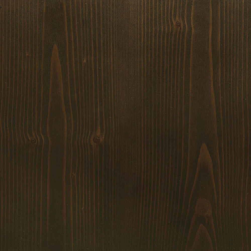 Mesa auxiliar rectangular de madera Walden en color marrón café