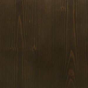 Mesa auxiliar rectangular de madera Walden en color marrón café