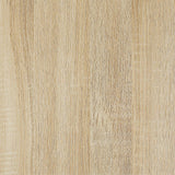Mesa de centro rectangular Pala blanca de alto brillo y natural