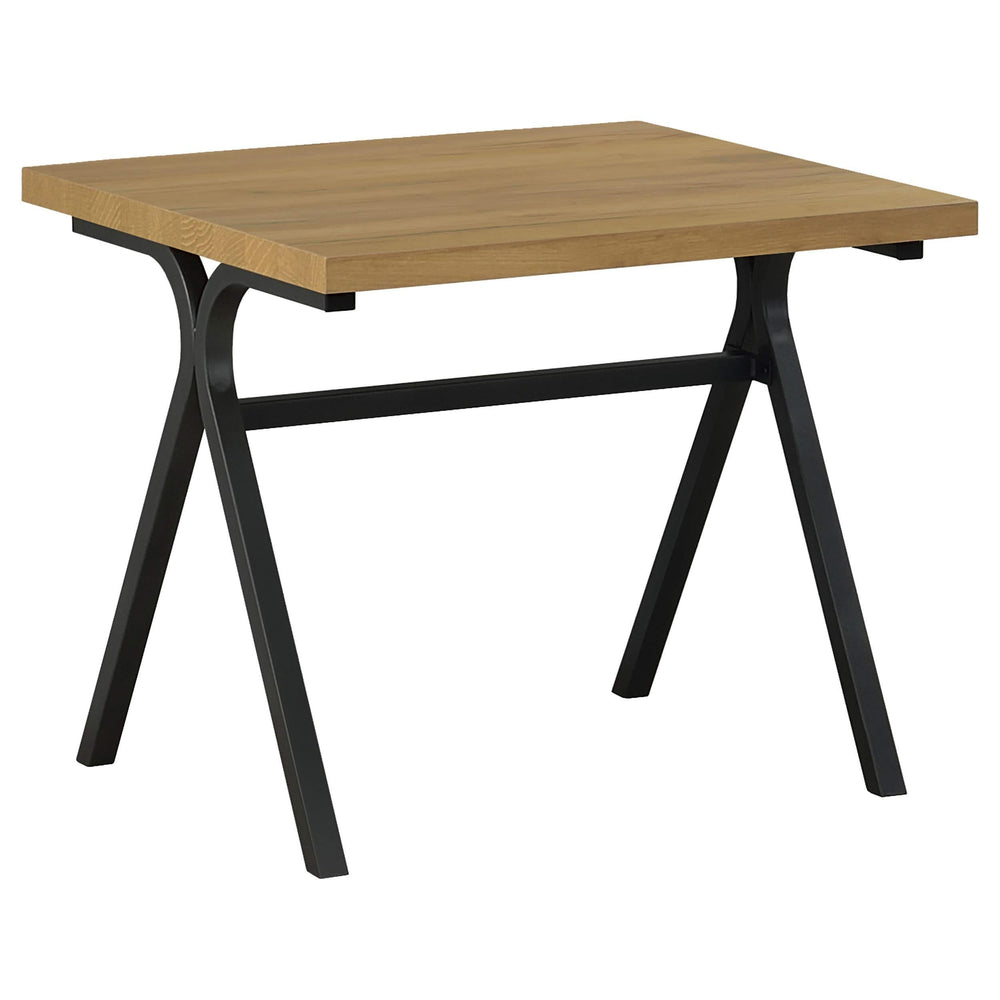 Juego de mesa de centro Colmar de 3 piezas de madera de ingeniería en roble dorado