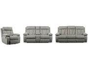 Mitchiner Reclining Sofa and Loveseat with 2 Recliners