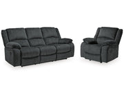 Draycoll Reclining Sofa and Recliner