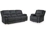 Draycoll Reclining Sofa and Recliner
