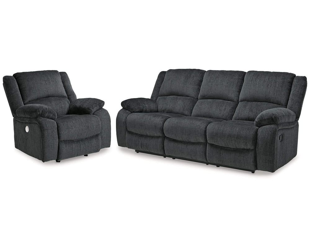 Sofá reclinable y sillón reclinable eléctrico Draycoll