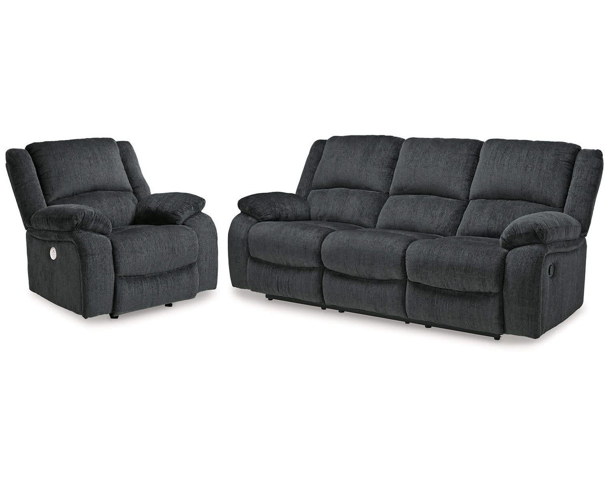 Sofá reclinable y sillón reclinable eléctrico Draycoll