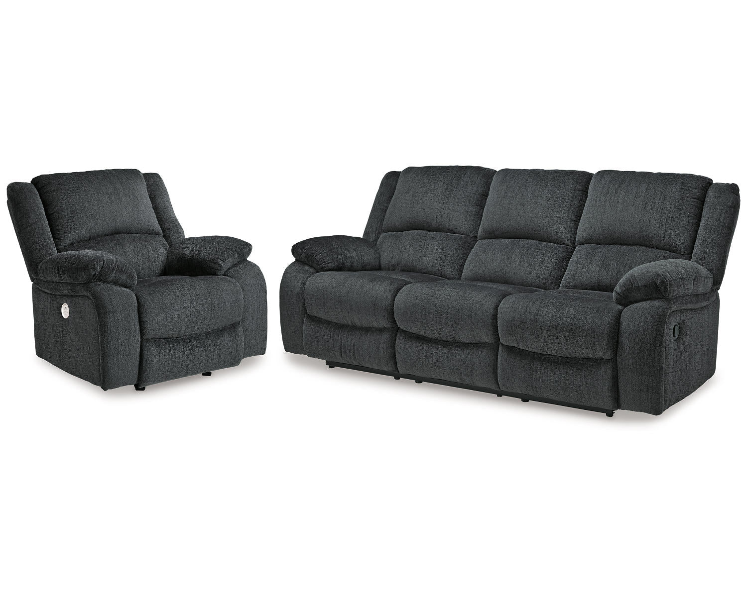 Draycoll Reclining Sofa and Power Recliner