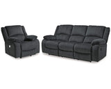 Sofá reclinable y sillón reclinable eléctrico Draycoll