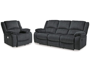 Sofá reclinable y sillón reclinable eléctrico Draycoll