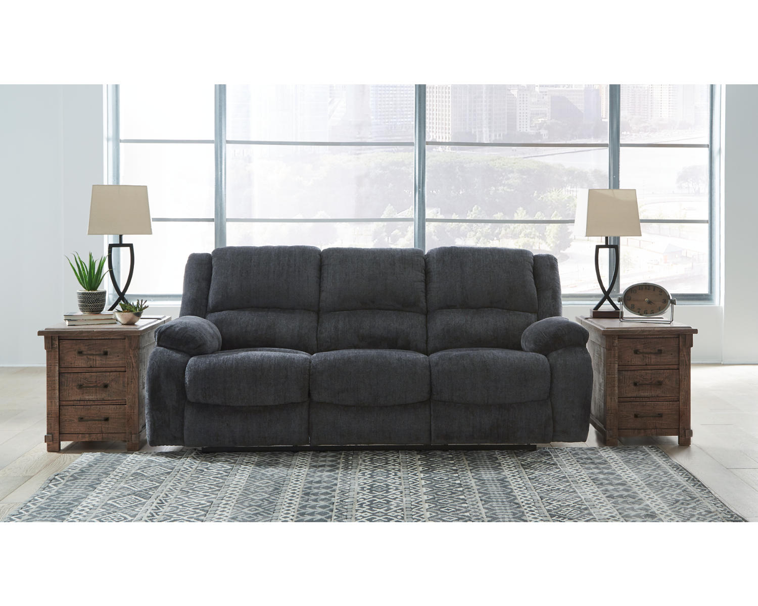 Draycoll Reclining Sofa and Power Recliner