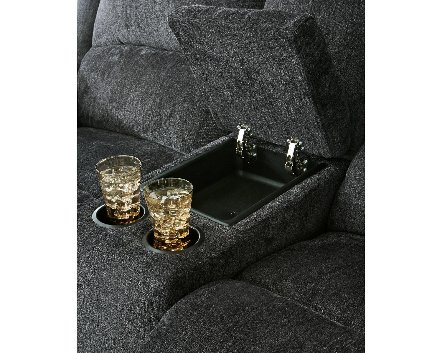 Draycoll Reclining Loveseat with Console