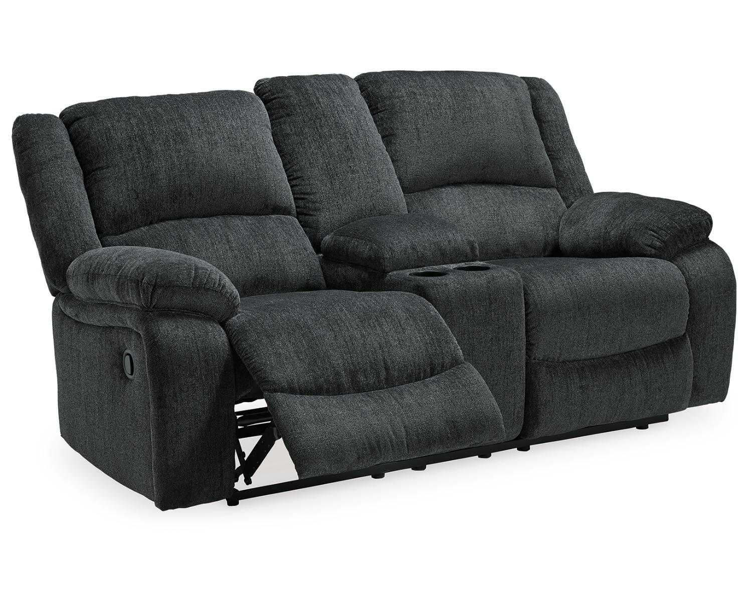Draycoll Reclining Loveseat with Console