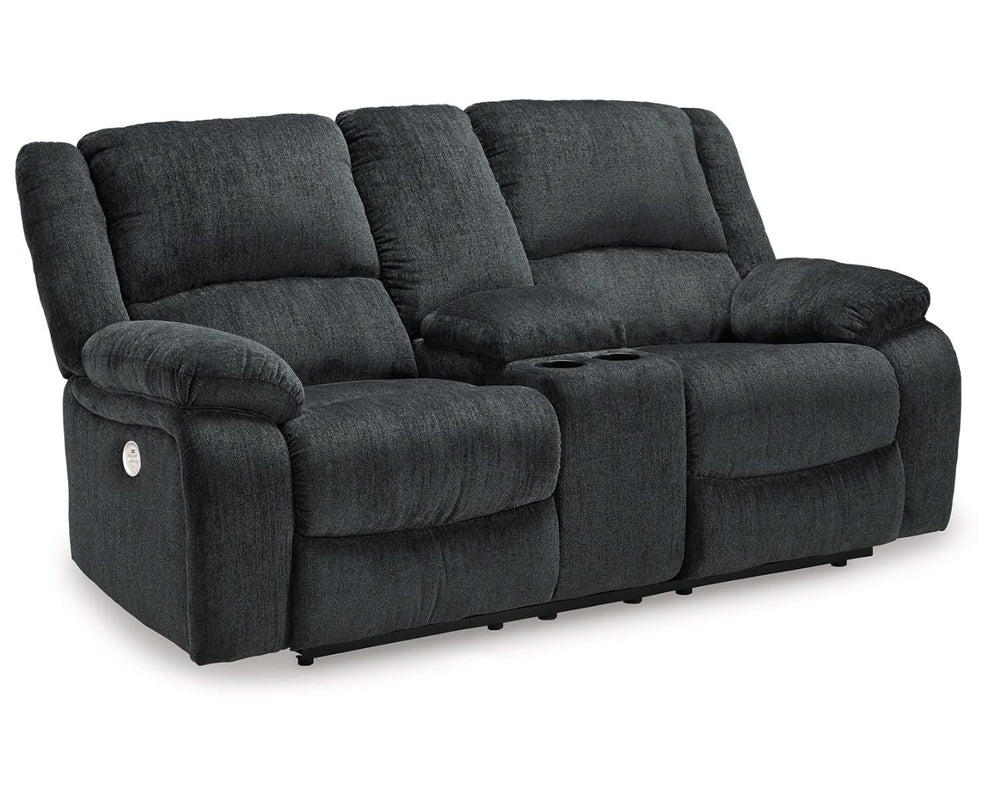 Sofás de dos plazas reclinables eléctricos y sillón reclinable Draycoll 2