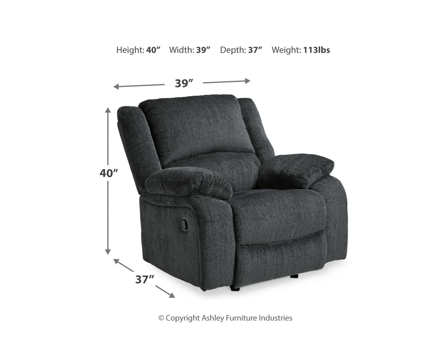 Draycoll Reclining Sofa and Recliner