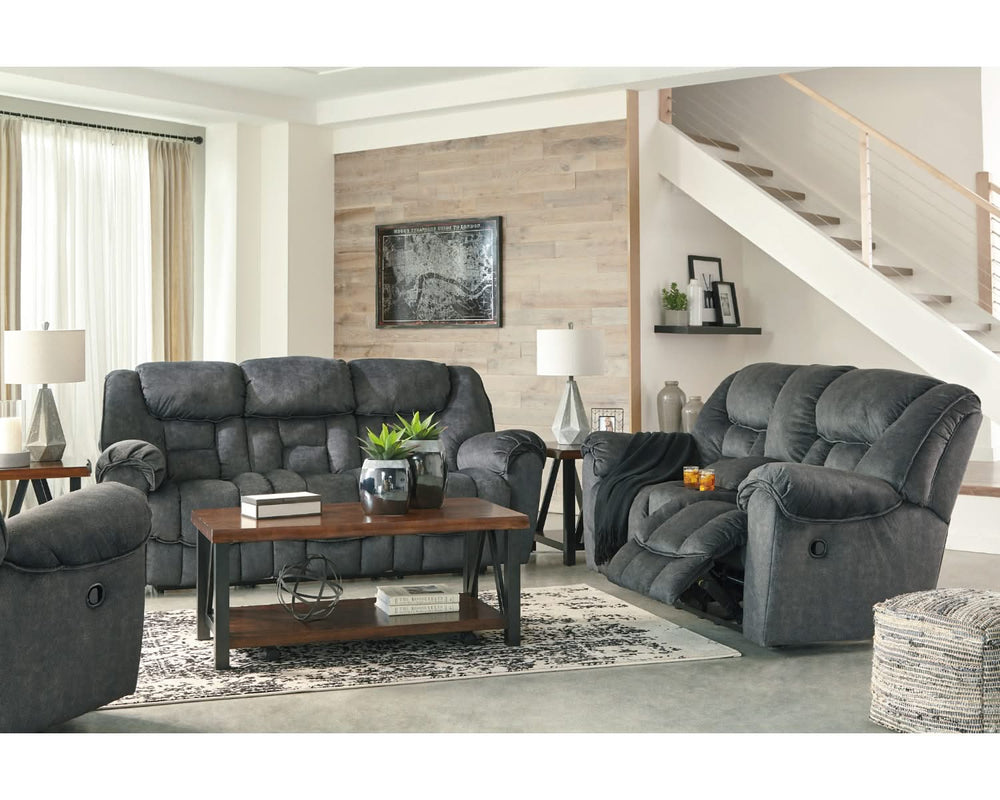 Capehorn Reclining Sofa, Loveseat and Recliner