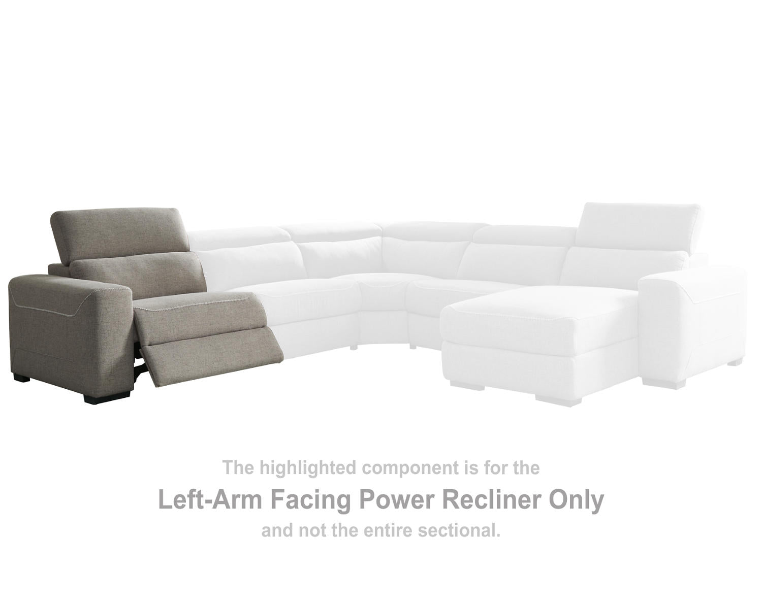 Mabton Left-Arm Facing Power Recliner