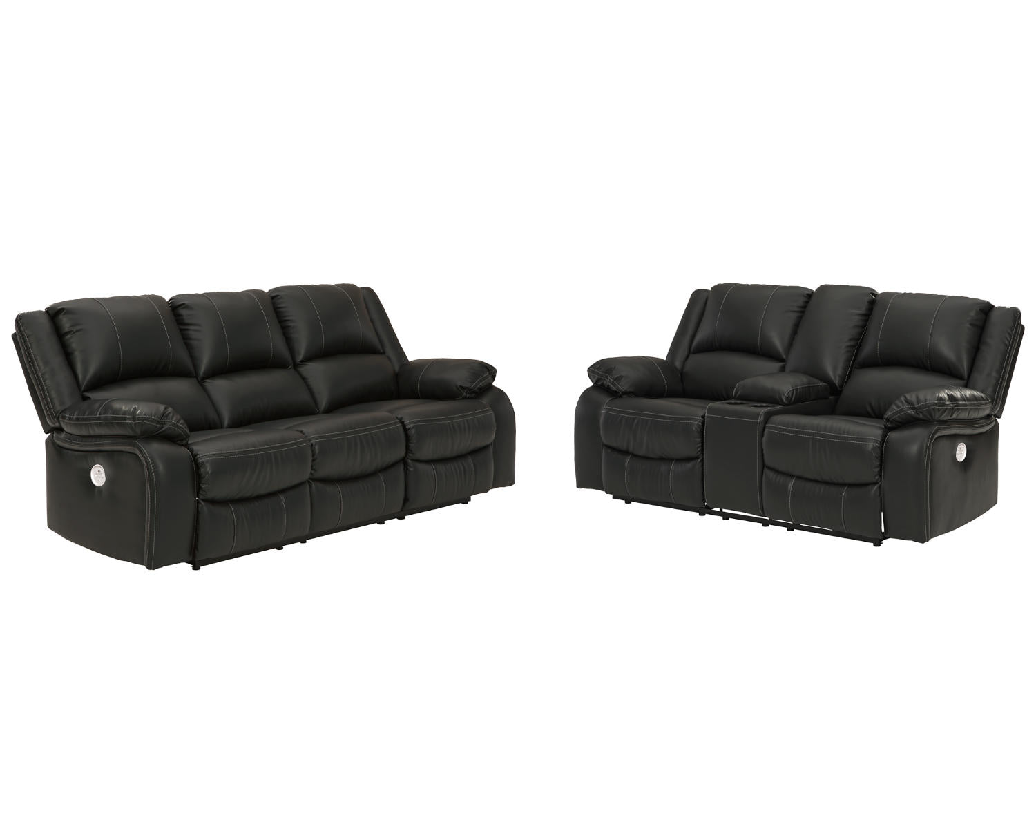 Calderwell Power Reclining Sofa and Loveseat