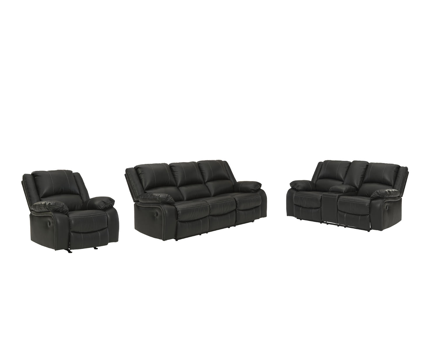 Calderwell Reclining Sofa and Loveseat with Recliner
