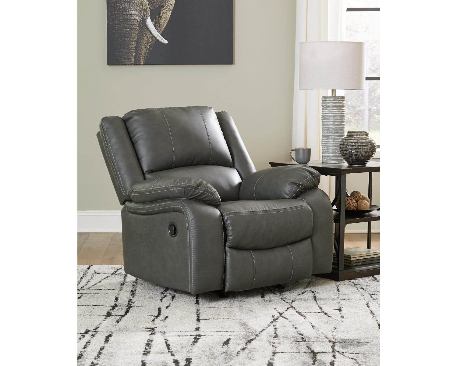 Calderwell Reclining Sofa and Loveseat with Recliner